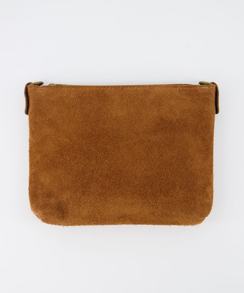 Ariel - Suede - Crossbody bags - Brown - 6 - Bronze