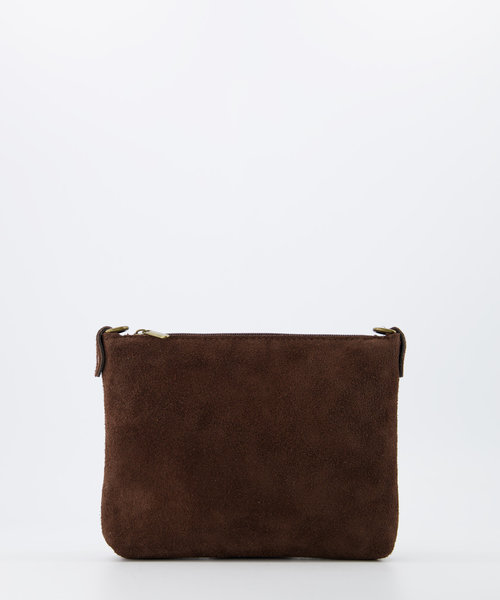 Ariel - Suede - Crossbodytassen - Bruin - 7 - Bronskleurig