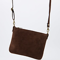 Ariel - Suede - Crossbodytassen - Bruin - 7 - Bronskleurig