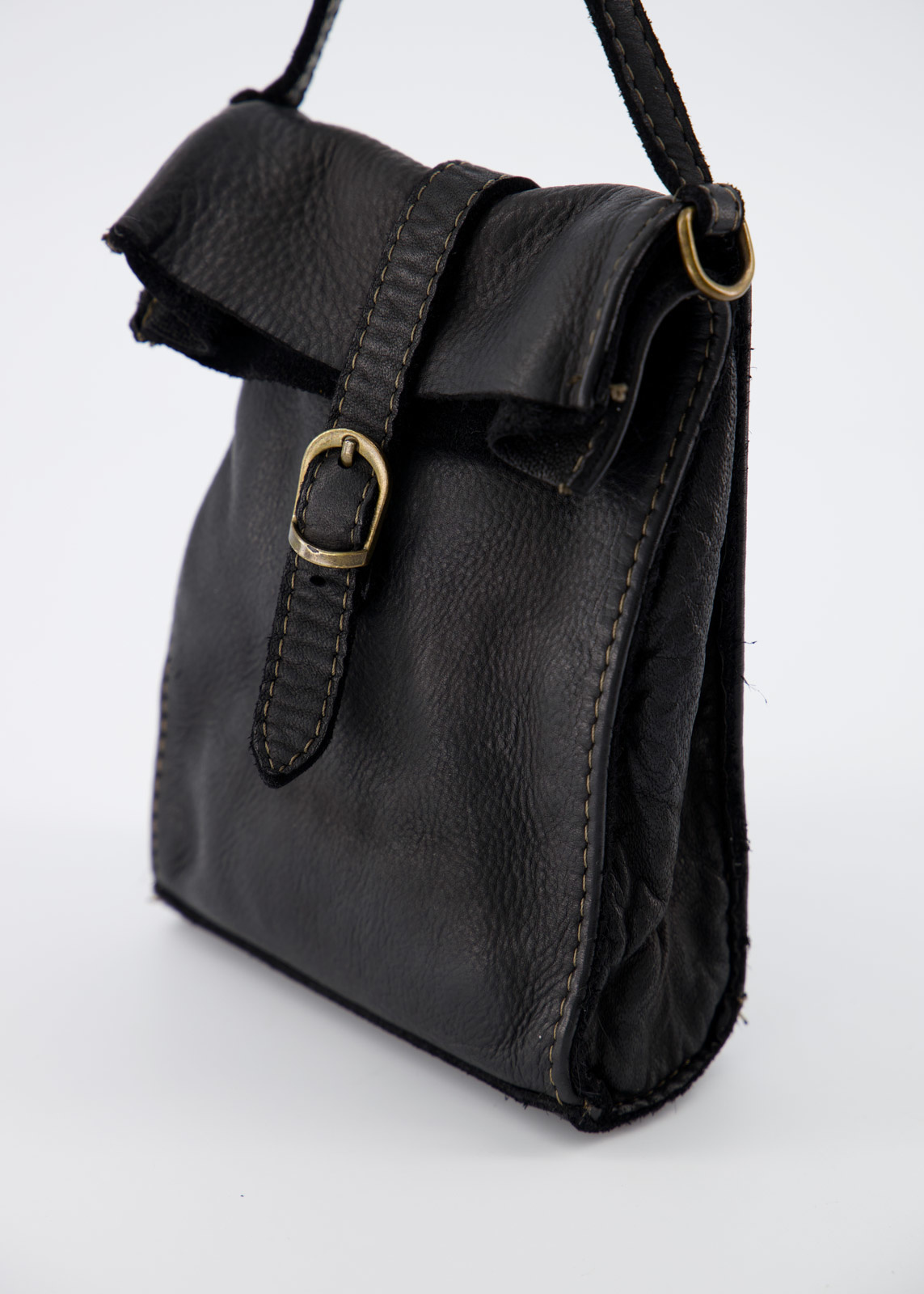 Crossbody bags Veerle Washed Crossbody bags Black Gold