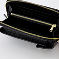 Jackie - Classic Grain - Wallets - Black - D28 - Gold