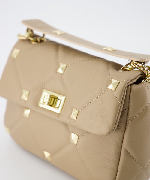 Isla - Sauvage - Crossbody bags - Taupe -  - Gold