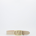 Valley - Sauvage - Belts with buckles - Taupe -  - Gold