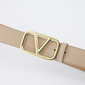 Valley - Sauvage - Belts with buckles - Taupe -  - Gold