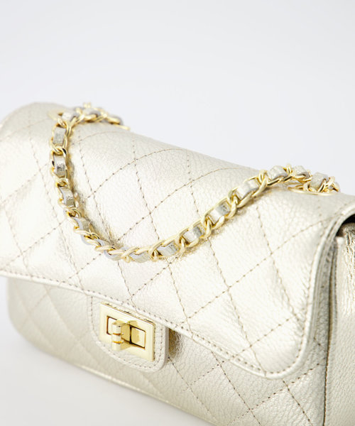 Sophia - Classic Grain - Hand bags -  -  - Gold