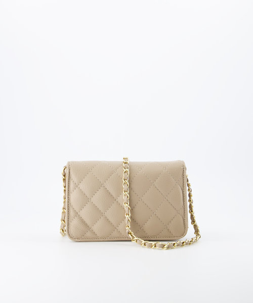 Jamy - Classic Grain - Crossbody bags - Taupe - D05 - Gold