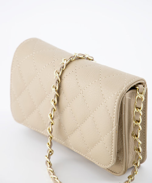 Jamy - Classic Grain - Crossbody bags - Taupe - D05 - Gold