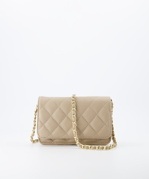 Jamy - Classic Grain - Crossbody bags - Taupe - D05 - Gold