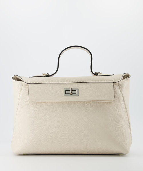 Holly - Classic Grain - Hand bags - Beige - D37 - Silver