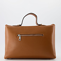 Holly - Classic Grain - Hand bags - Brown - T01 - Silver