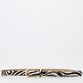 Bali - Zebra - Belts with buckles - White -  - Gold