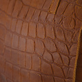 Cleo - Croco - Hand bags - Brown - 6 - Bronze