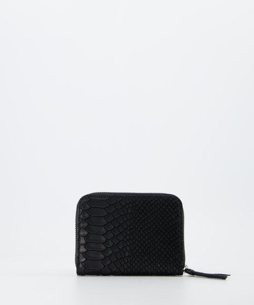 Milly Small - Snake - Wallets - Black - 23 - Silver