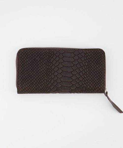 Milly Medium - Snake - Wallets - Brown - 07 - Silver