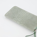 Milly Medium - Snake - Wallets - Green - 6008 - Silver