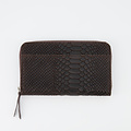 Milly Large - Snake - Wallets - Brown - 07 - Silver