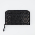 Milly Large - Snake - Wallets - Black - 23 - Silver