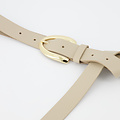 Semmie - Sauvage - Belts with buckles - Taupe -  - Gold