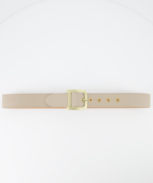 Diane - Sauvage - Belts with buckles - Taupe -  - Gold