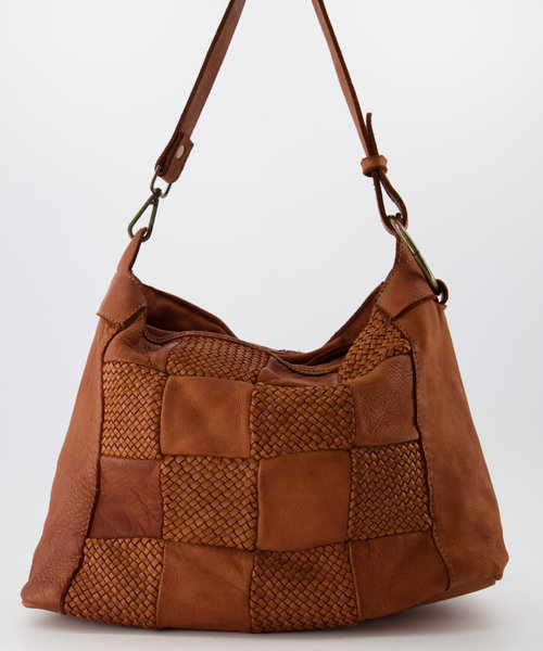 Anouk - Washed - Shoulder bags - Brown - Cognac - Bronze