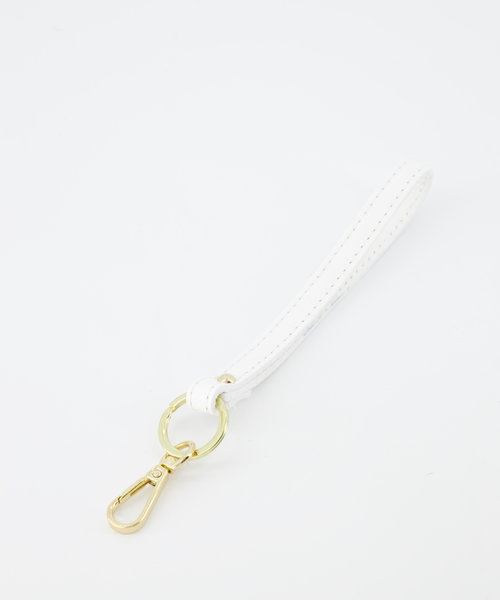 Puck - Classic Grain - Sleutelhangers - Wit - D01 - Goudkleurig