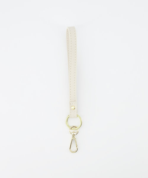 Puck - Classic Grain - Sleutelhangers - Beige - D37 - Goudkleurig