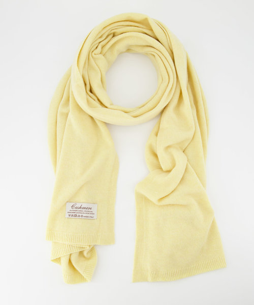 Cassy -  - Effen sjaals - Geel - 990 -