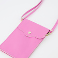 Pona - Classic Grain - Crossbody bags - Pink - T218 - Gold