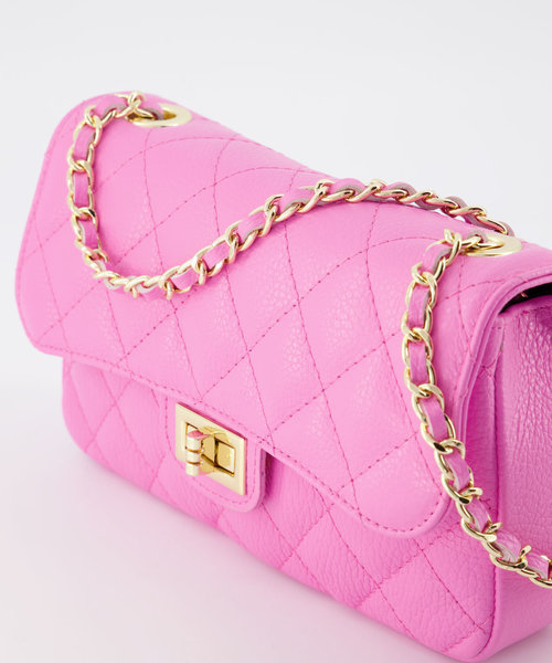 Sophia - Classic Grain - Hand bags - Pink - T218 - Gold