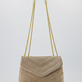 Celine - Suede - Crossbody bags - Sand - 04 - Gold