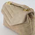 Celine - Suede - Crossbody bags - Sand - 04 - Gold