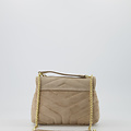 Celine - Suede - Crossbody bags - Sand - 04 - Gold