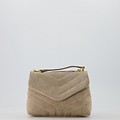 Celine - Suede - Crossbody bags - Sand - 04 - Gold