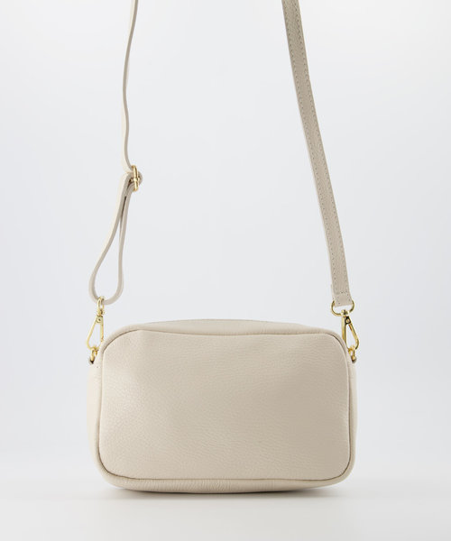 Irene - Classic Grain - Crossbody bags - Beige - Ecru D37 - Gold