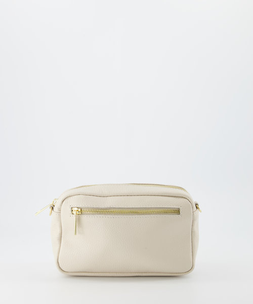 Irene - Classic Grain - Crossbody bags - Beige - Ecru D37 - Gold