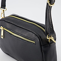 Irene - Classic Grain - Crossbody bags - Black - D28 - Gold