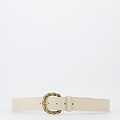 Lorelei - Classic Grain - Riemen met gesp - Beige - Ecru - Goudkleurig
