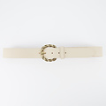 Lorelei - Classic Grain - Belts with buckles - Beige - Ecru - Gold