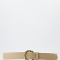 Lorelei - Classic Grain - Belts with buckles - Taupe -  - Gold