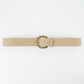 Lorelei - Classic Grain - Riemen met gesp - Taupe -  - Goudkleurig
