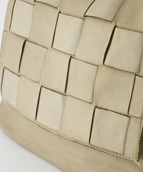 Manon - Washed - Schoudertassen - Beige - Zand - Bronskleurig