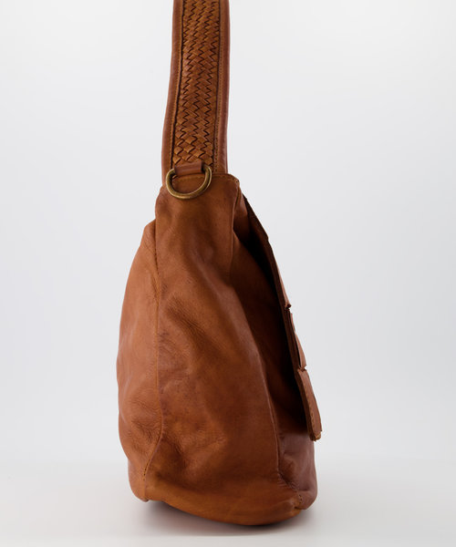 Manon - Washed - Shoulder bags - Brown - Cognac - Bronze