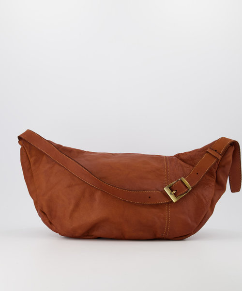 Pleun - Washed - Crossbodytassen - Bruin - Cognac - Bronskleurig