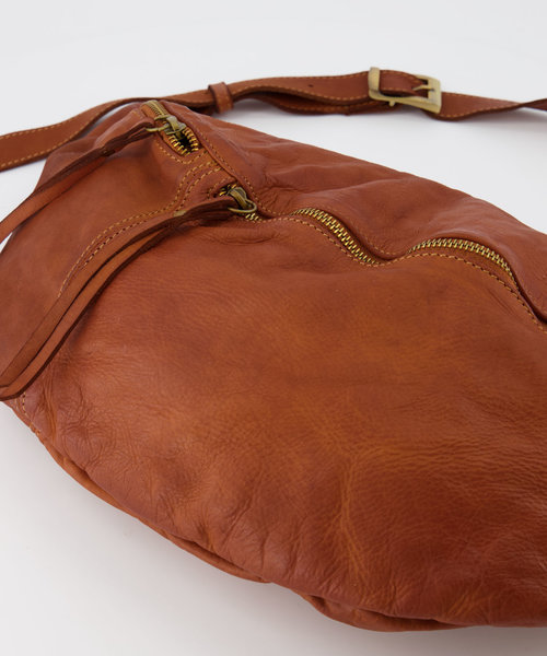 Pleun - Washed - Crossbodytassen - Bruin - Cognac - Bronskleurig