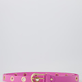 Avery - Classic Grain - Belts with buckles - Pink - T2018 - Gold