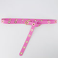 Avery - Classic Grain - Belts with buckles - Pink - T2018 - Gold