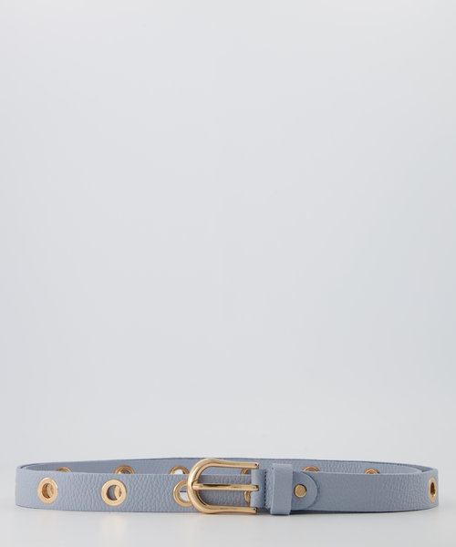Avery - Classic Grain - Belts with buckles - Blue - D92 - Gold