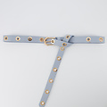 Avery - Classic Grain - Belts with buckles - Blue - D92 - Gold