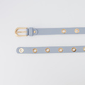 Avery - Classic Grain - Belts with buckles - Blue - D92 - Gold