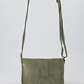 Laura - Suede - Crossbody bags - Green - Seagrass 6008 - Gold